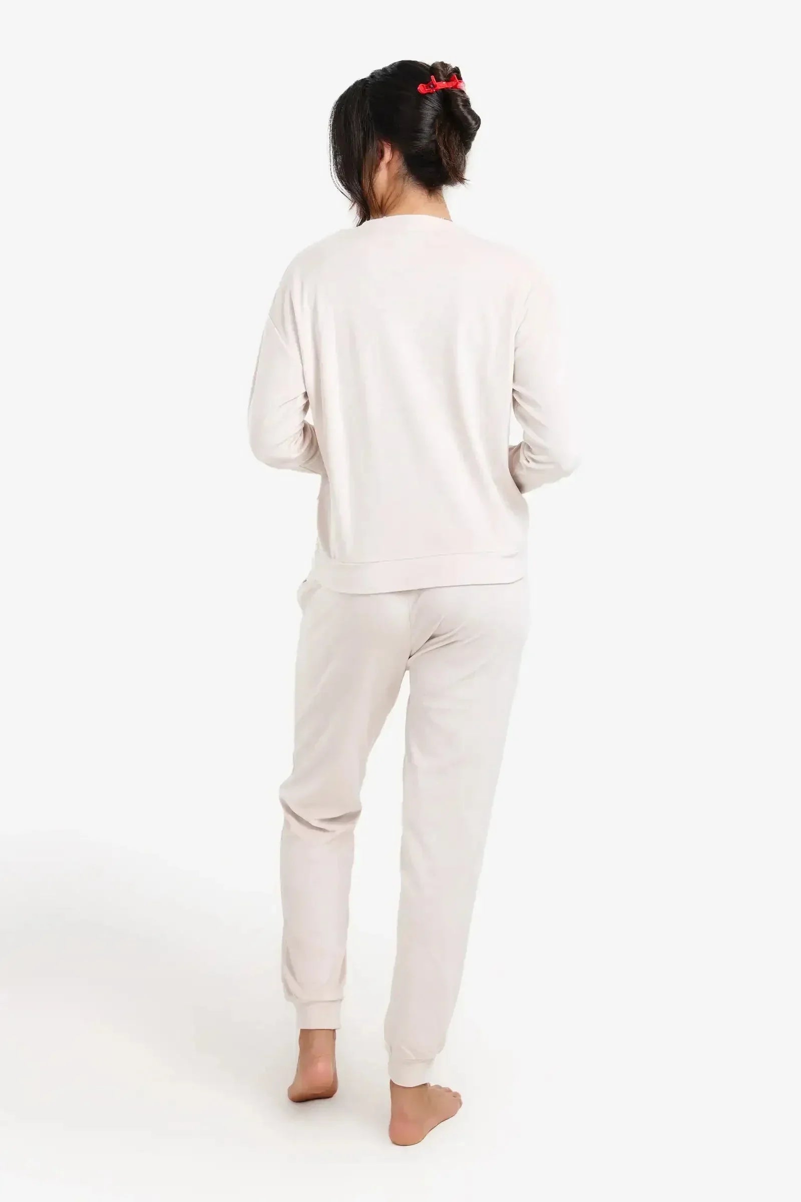 Carina - Round Neck Pyjama Set 4