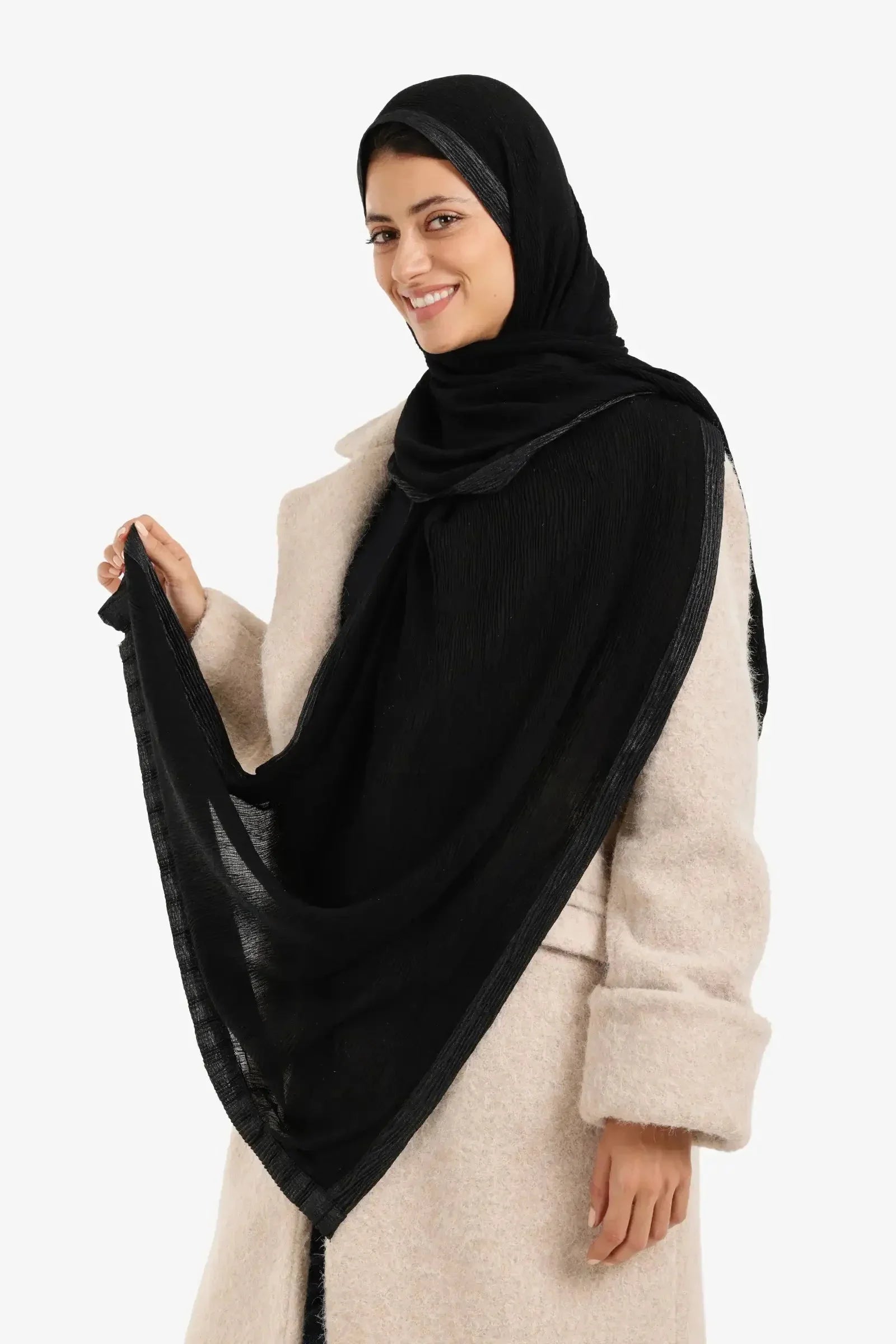 Carina - Plain Bliss Satin Scarf 9