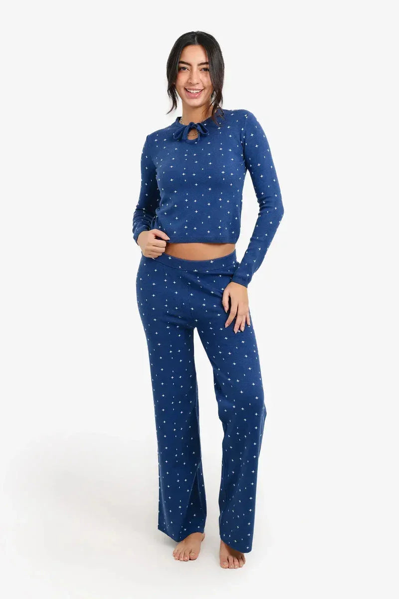 Carina - Pyjama Set with Keyhole Cutout 2