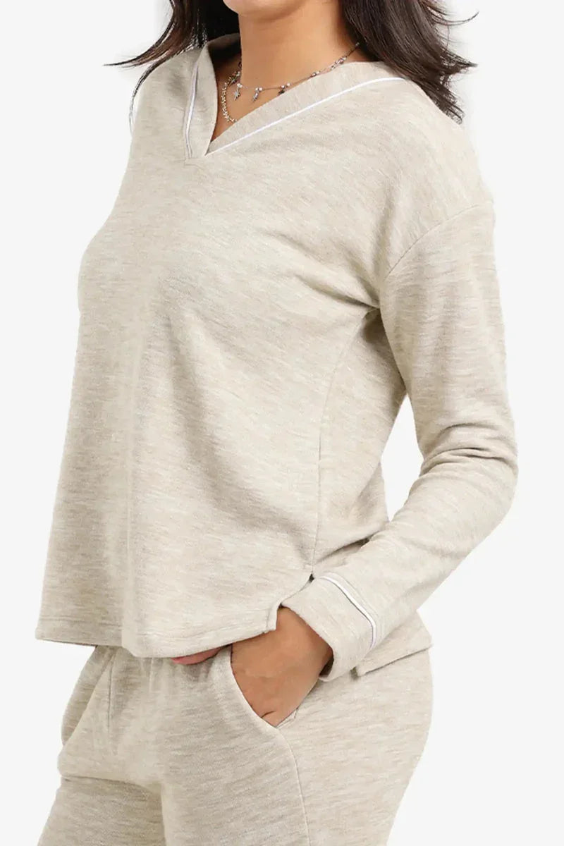 Carina - Self Pattern Pyjama Set 4
