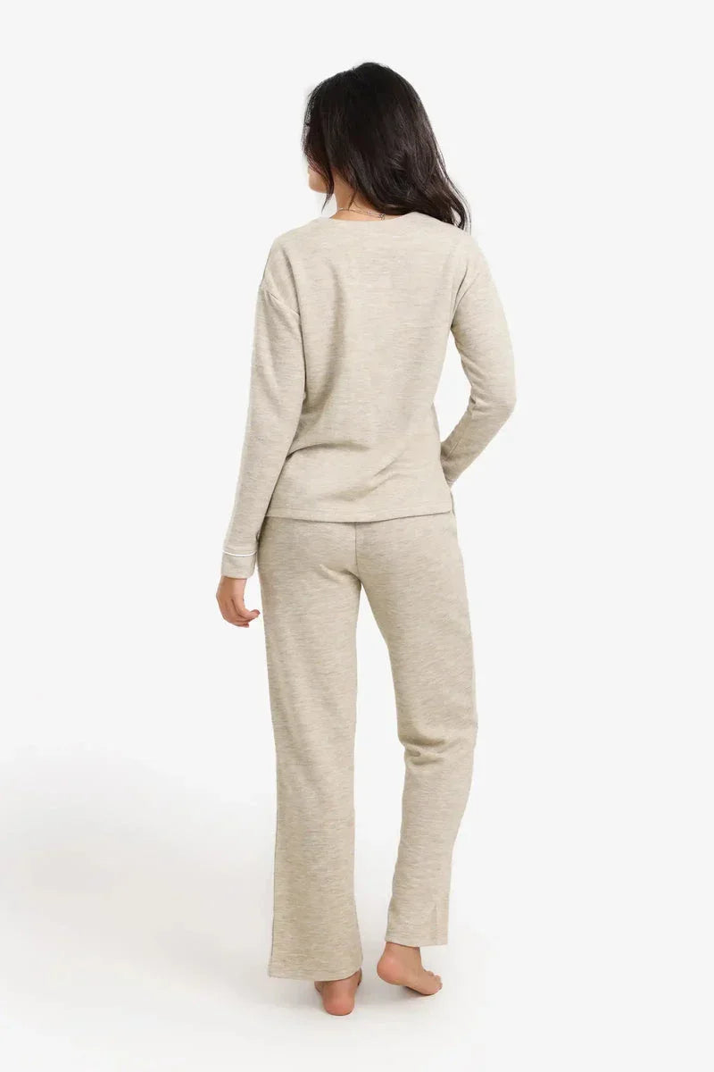 Carina - Self Pattern Pyjama Set 3