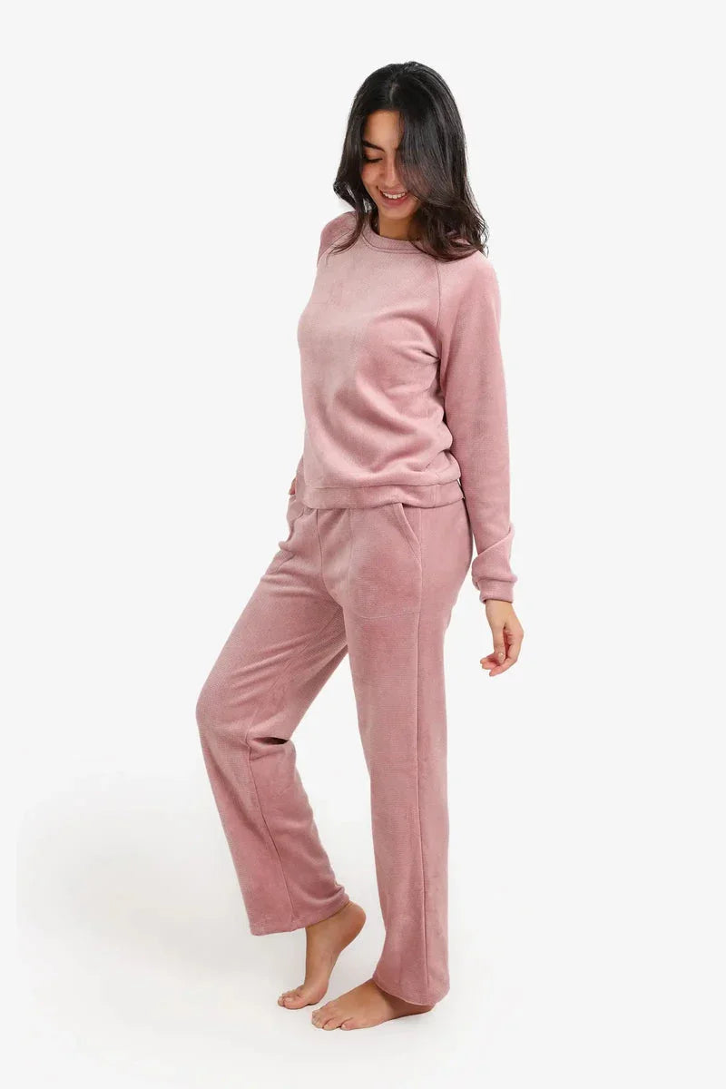 Carina - Textured Pattern Pyjama Set 11