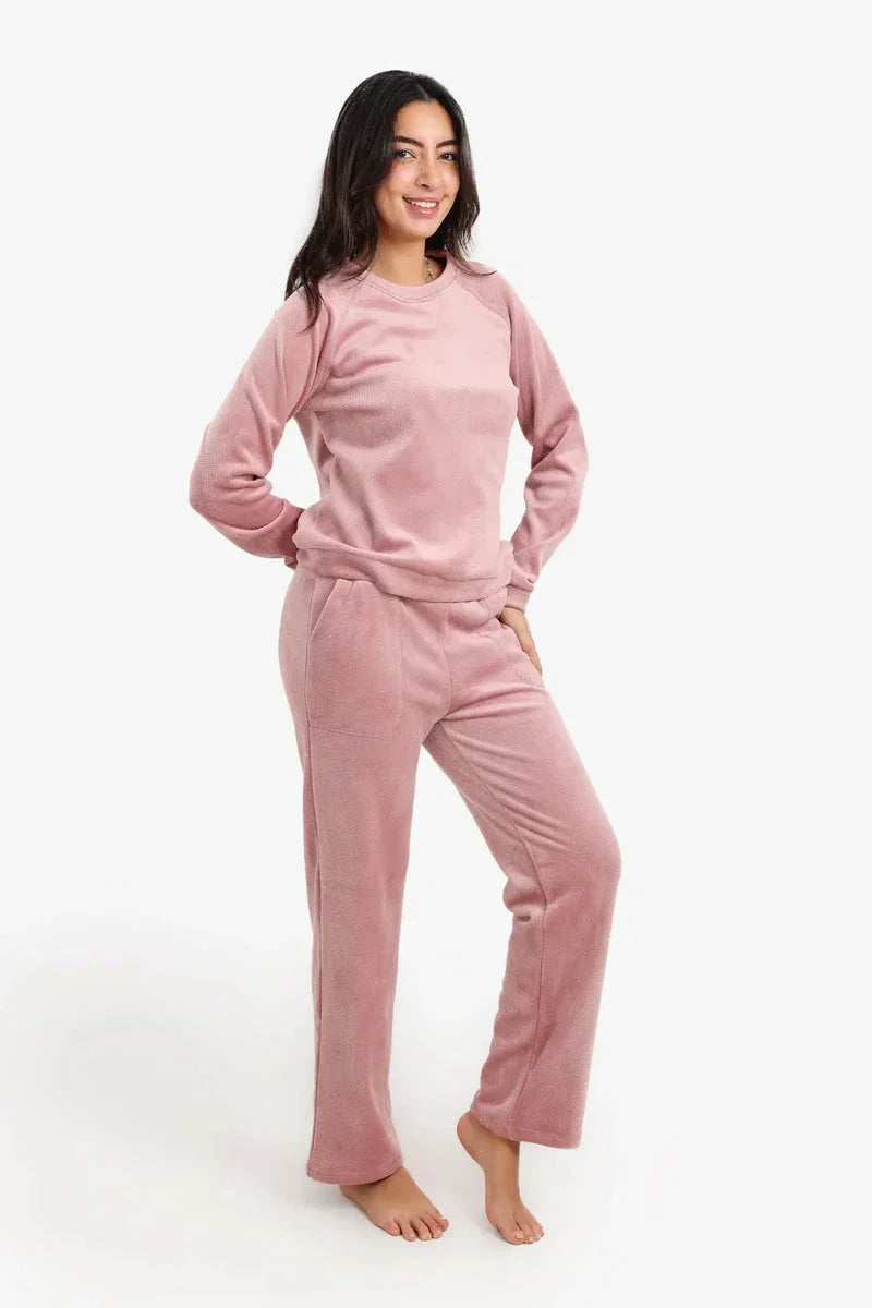 Carina - Textured Pattern Pyjama Set 6