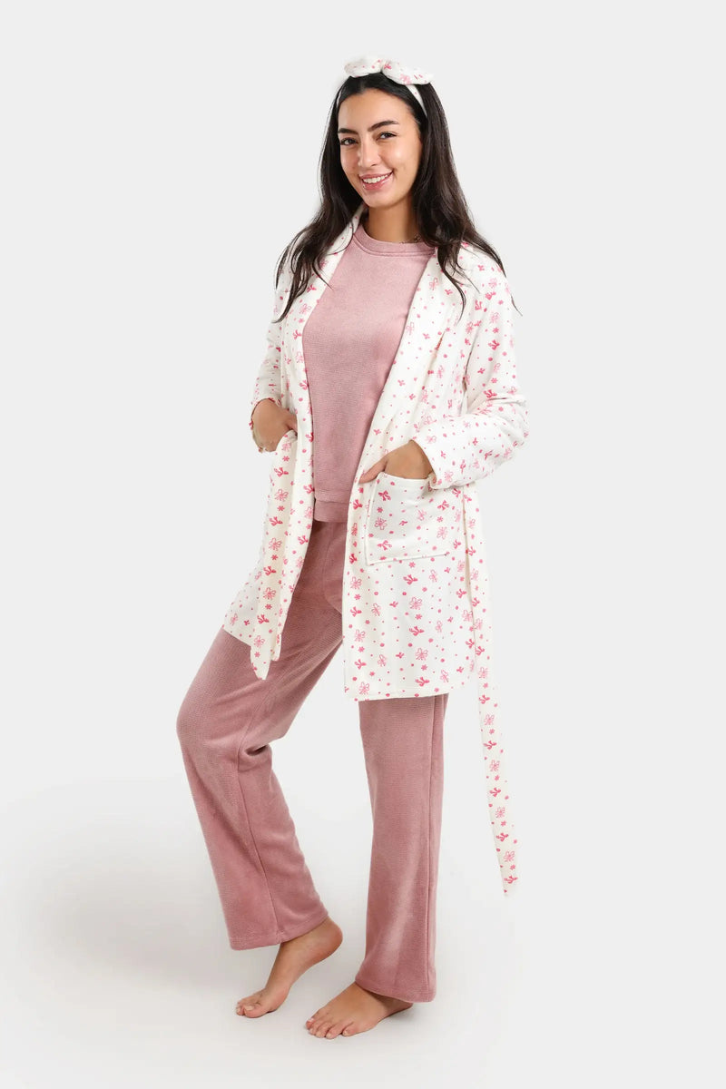 Carina - All Over Printed Robe