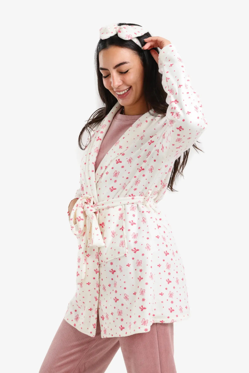 Carina - All Over Printed Robe