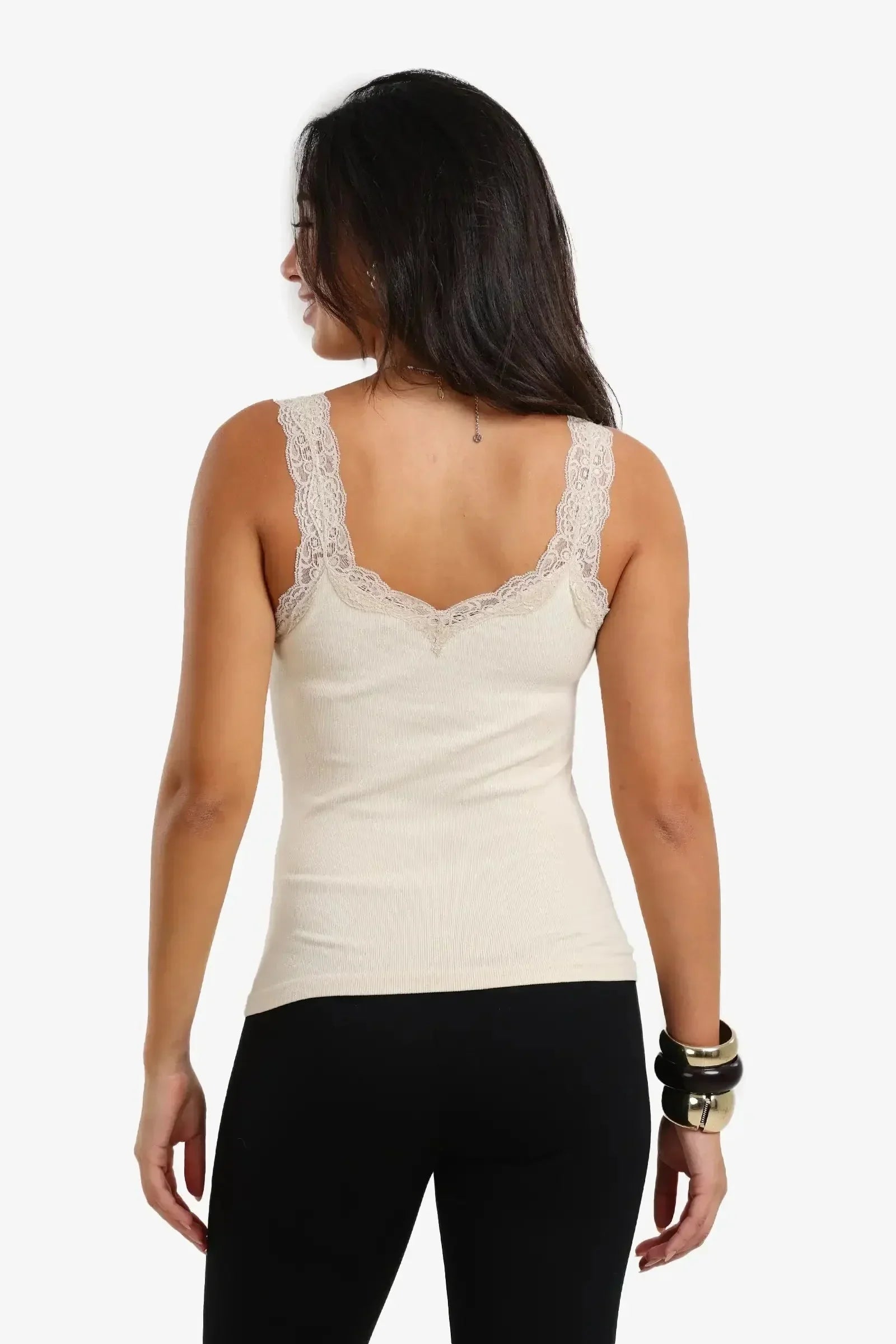 Carina - Lace-Detailed Tank Top 2
