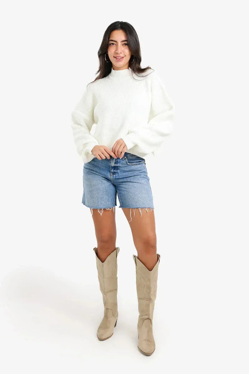 Dropped Shoulder Pullover - Carina 9