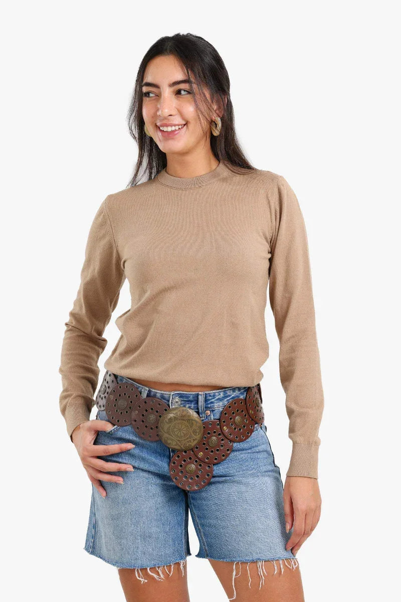 Carina - Crew Neck Pullover 3