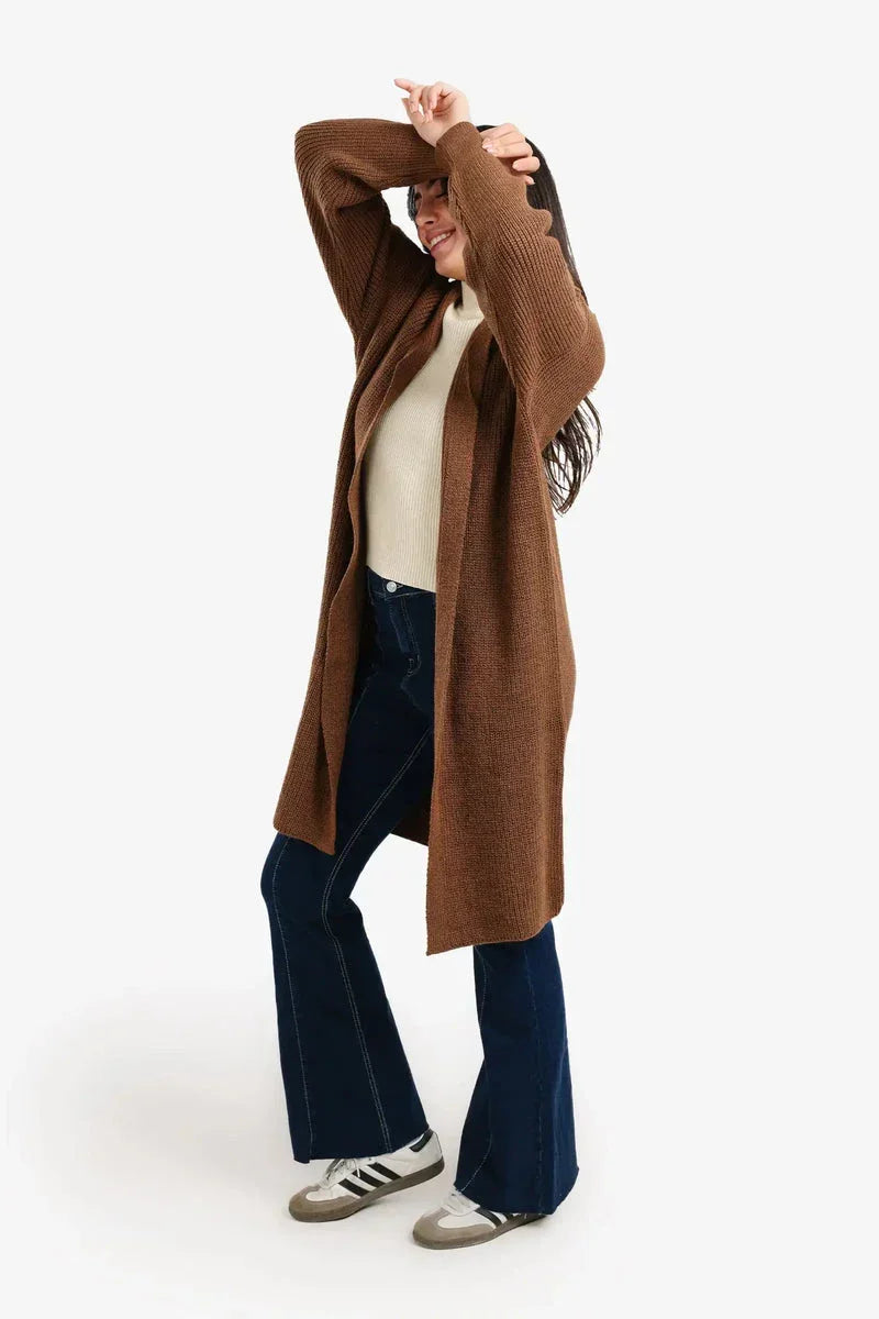Carina - Relaxed Knee-Length Cardigan 6