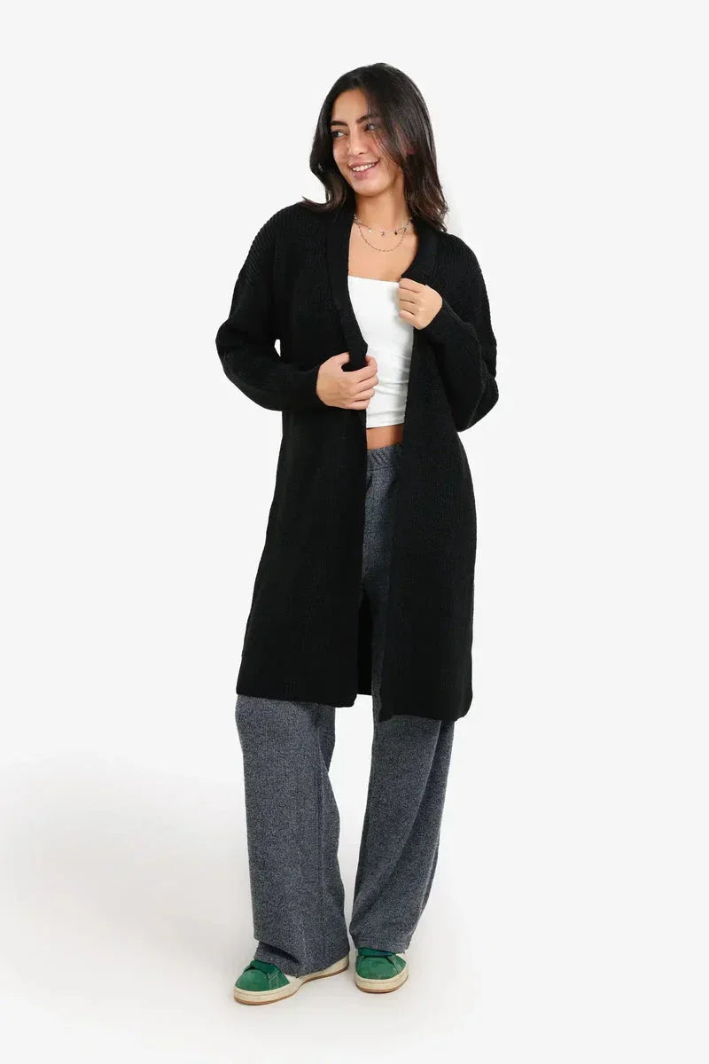 Carina - Relaxed Knee-Length Cardigan 1
