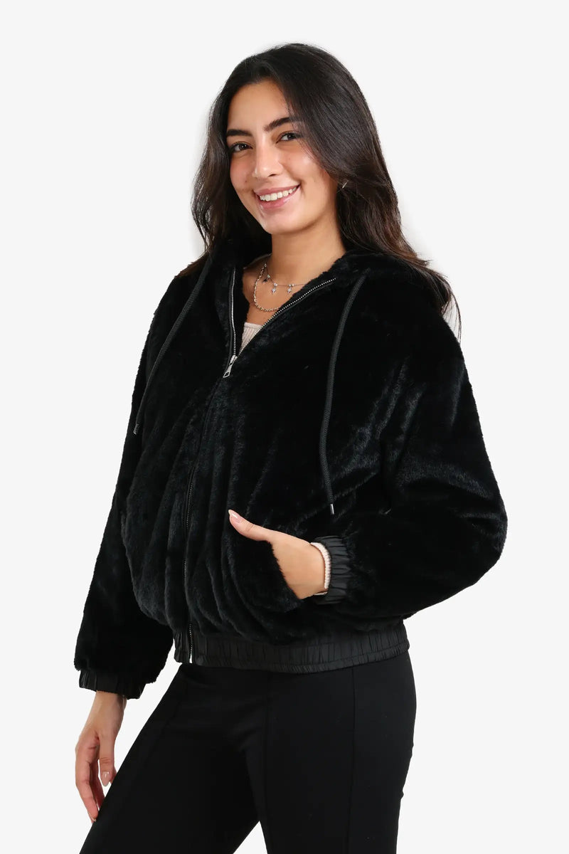 Carina - Sherpa Hooded Jacket