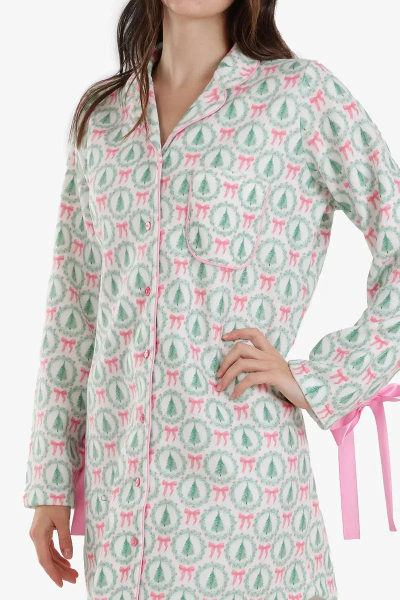 Carina - Bow-Sleeve Night Shirt 3