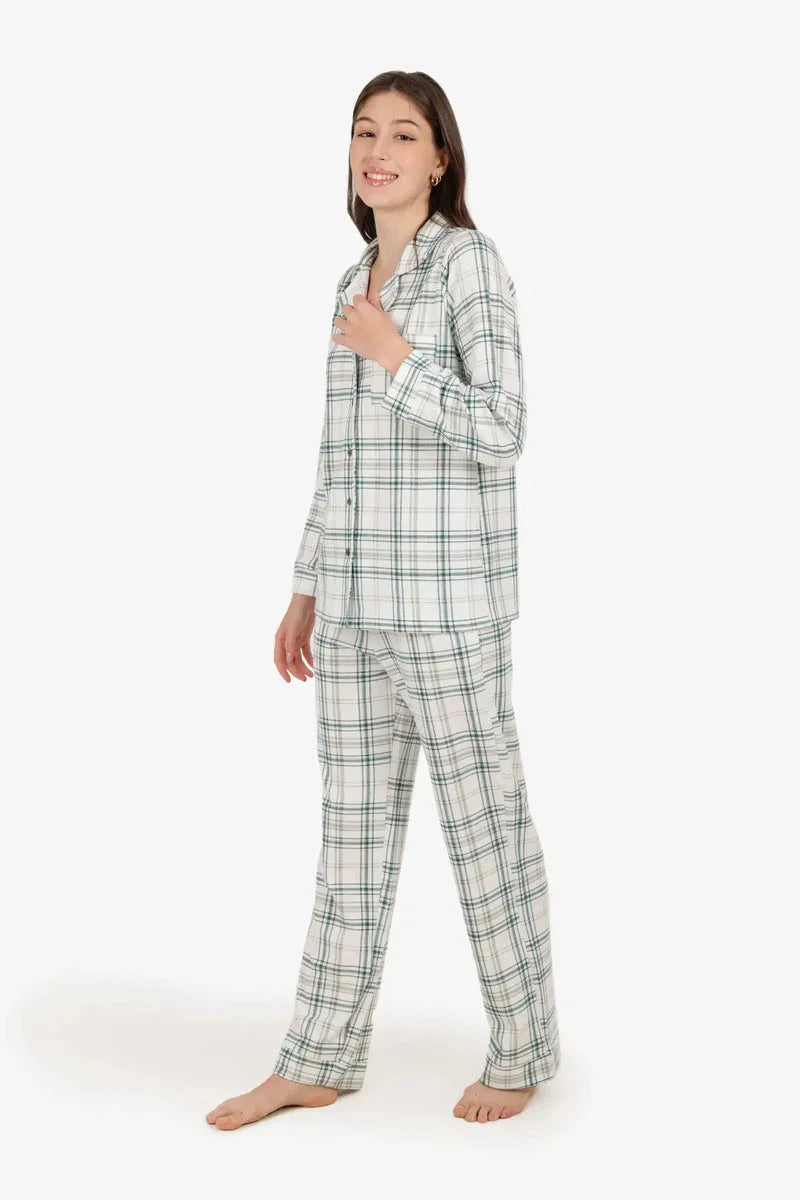 Carina - Checked Pattern Pyjama Set 3