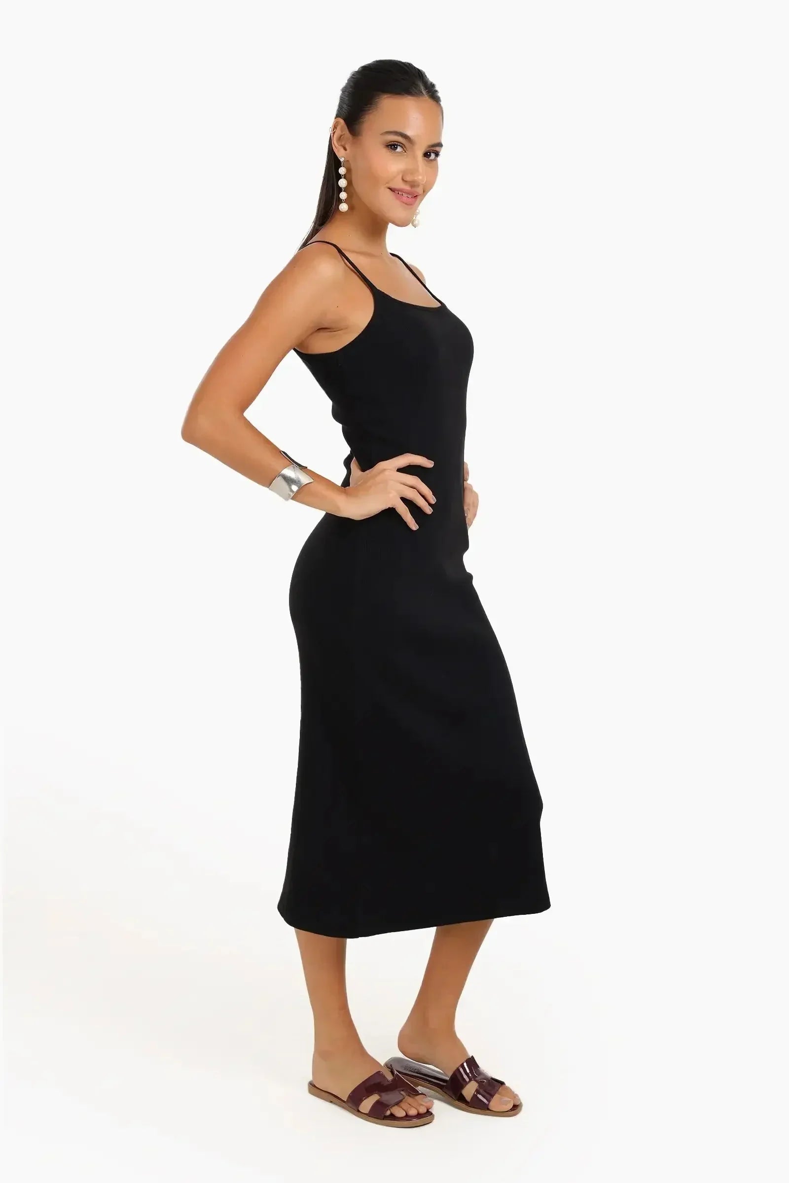 Carina - Ribbed Midi Dress 9