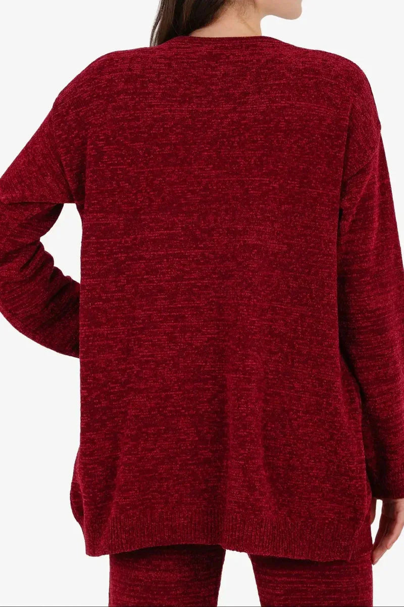 Carina - Relaxed Heathered Robe 11