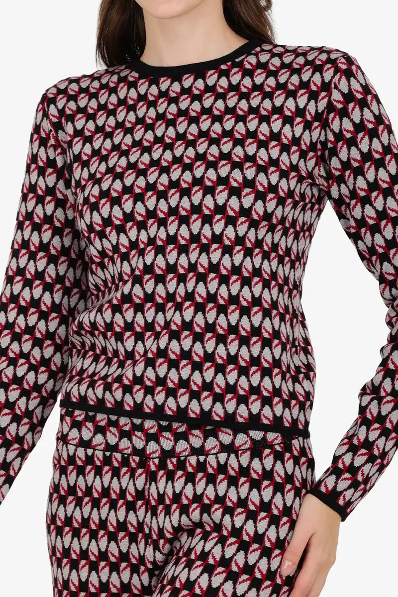 Carina - Printed Lounge Top 2