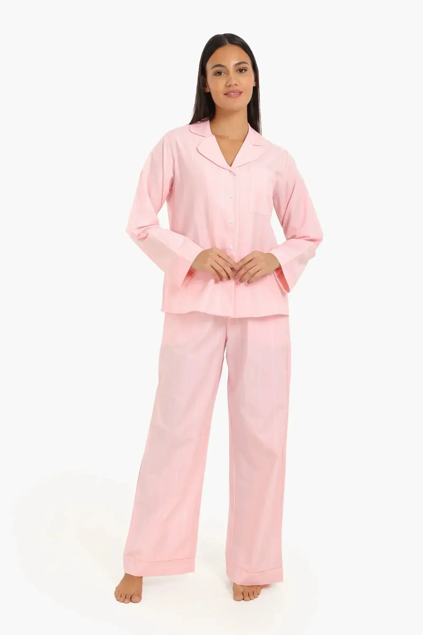 Carina - Striped Classic Pyjama Set 7