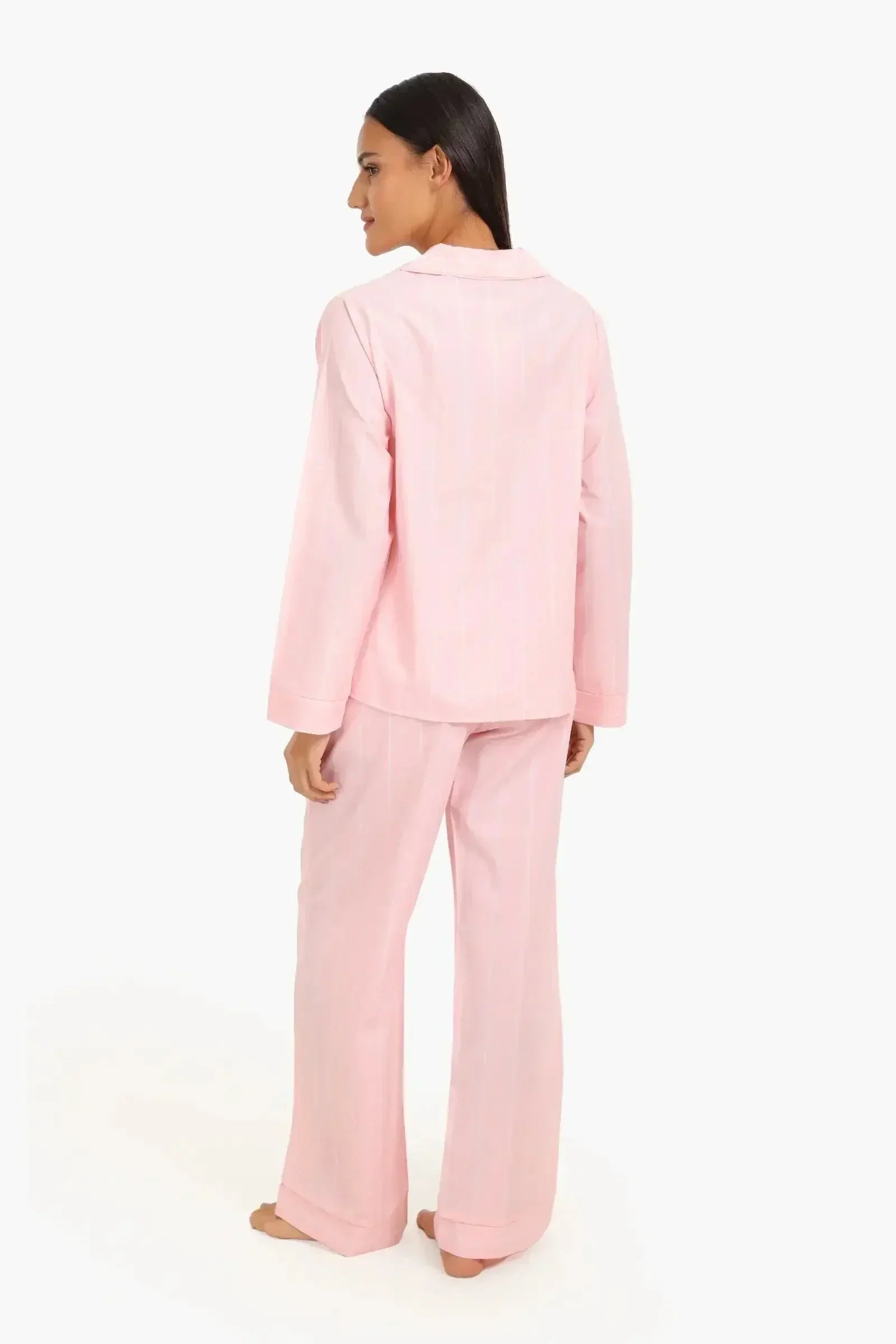 Carina - Striped Classic Pyjama Set 4