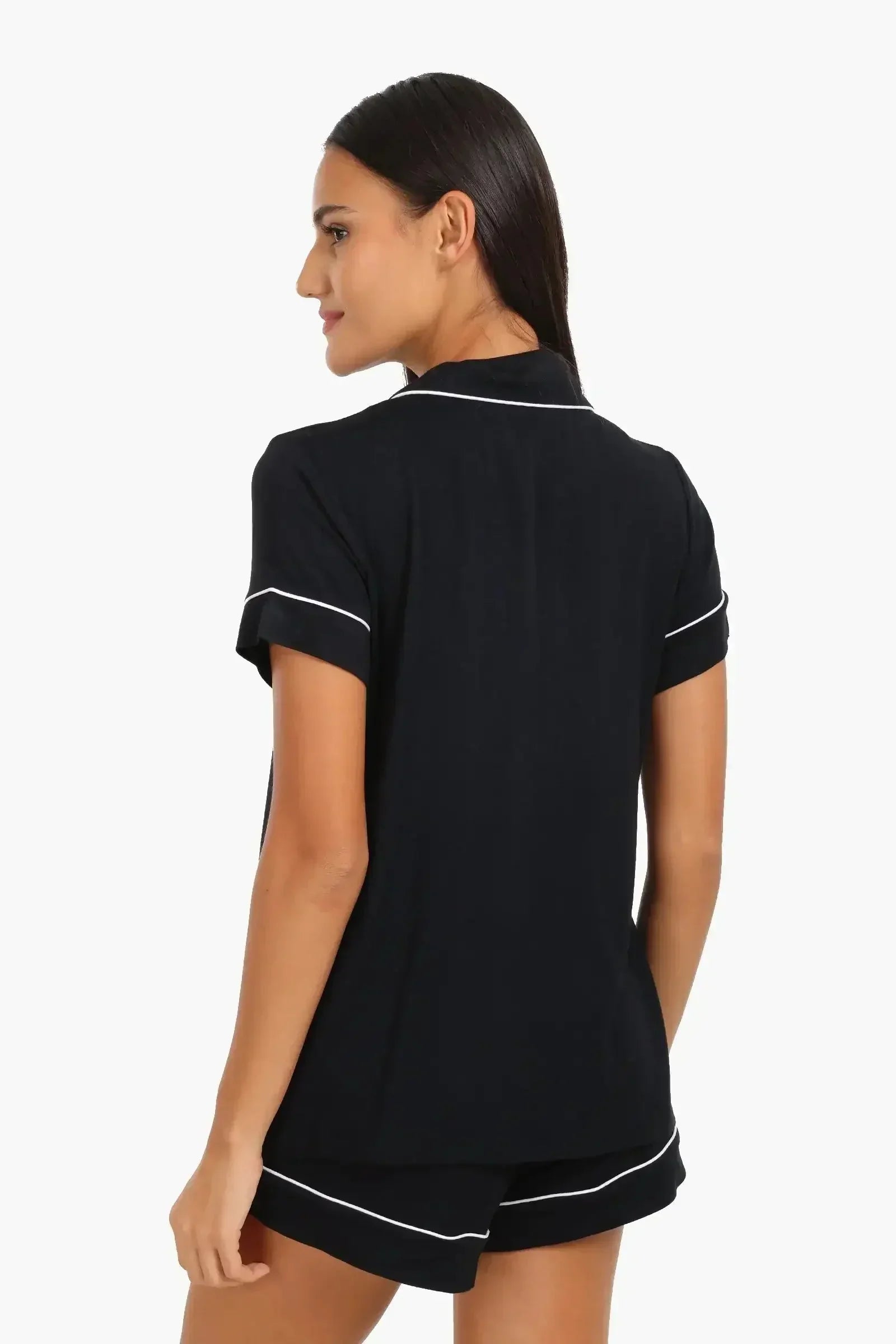 Carina - Color Piping Poplin Pyjama Set 6