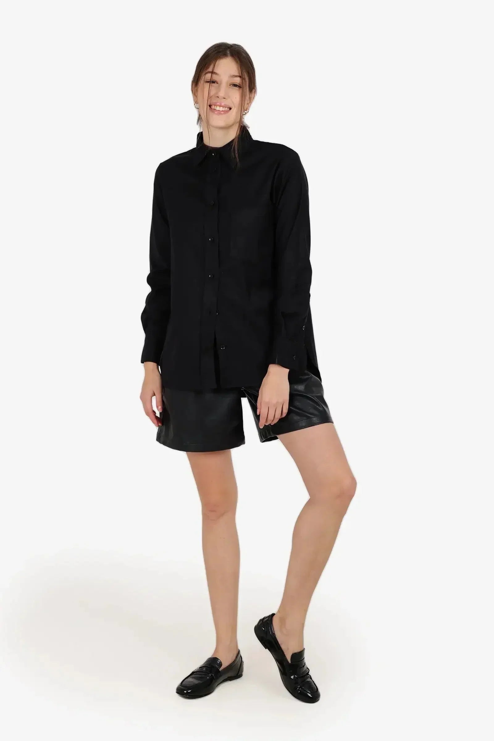 Carina - Relaxed High-Low Shirt 5