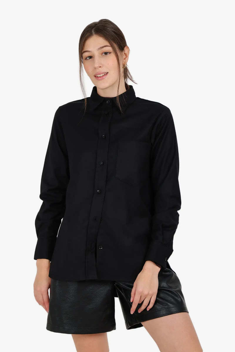 Carina - Relaxed High-Low Shirt