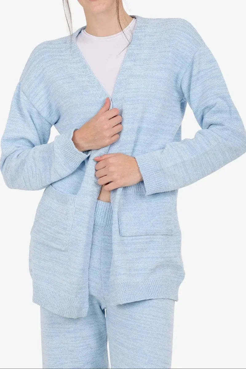 Carina - Relaxed Heathered Robe 4