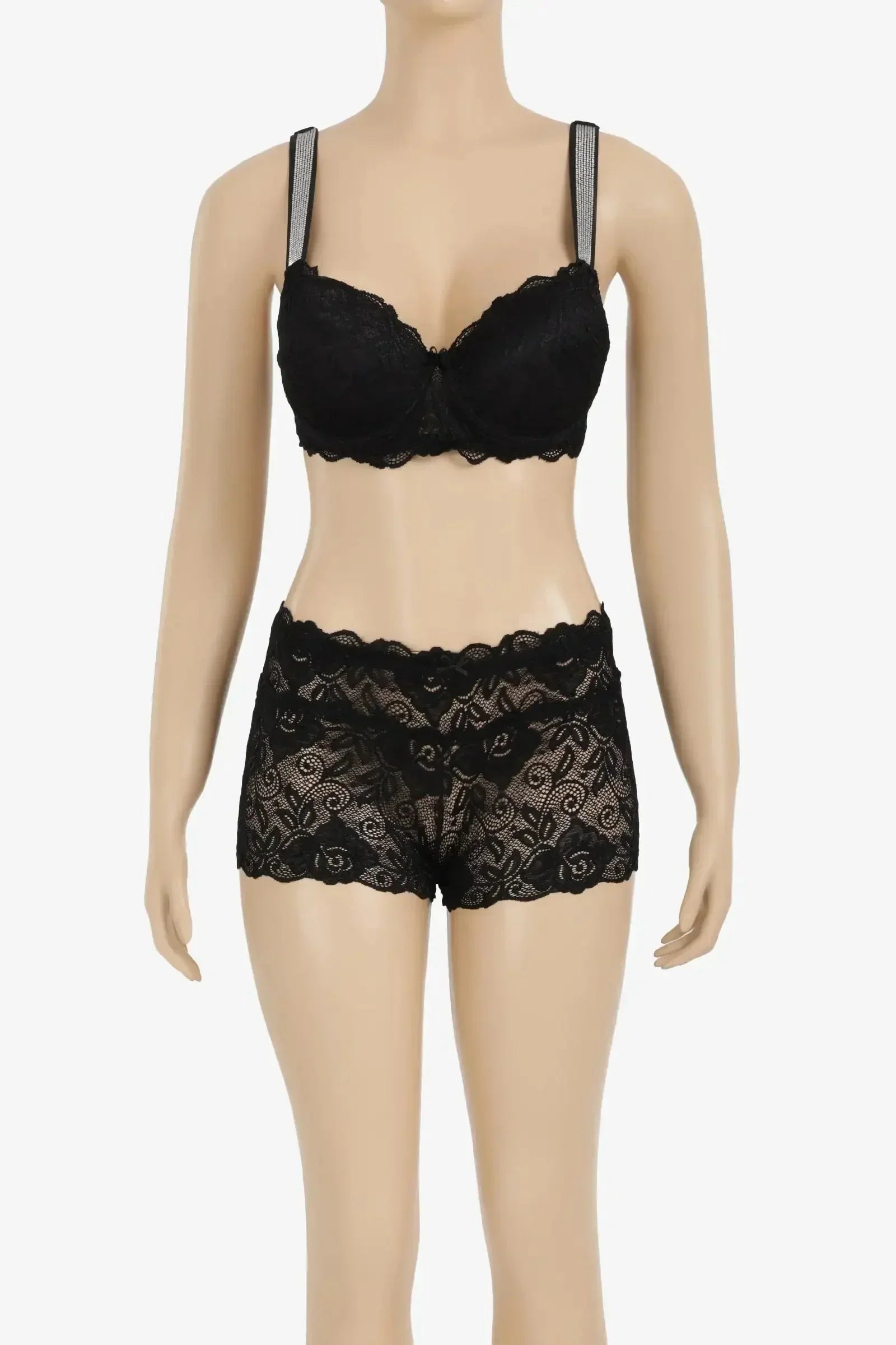Carina - Push Up Lace Strass Set 1