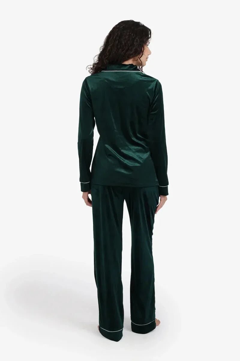 Carina - Classic Velvet Pyjama Set 20