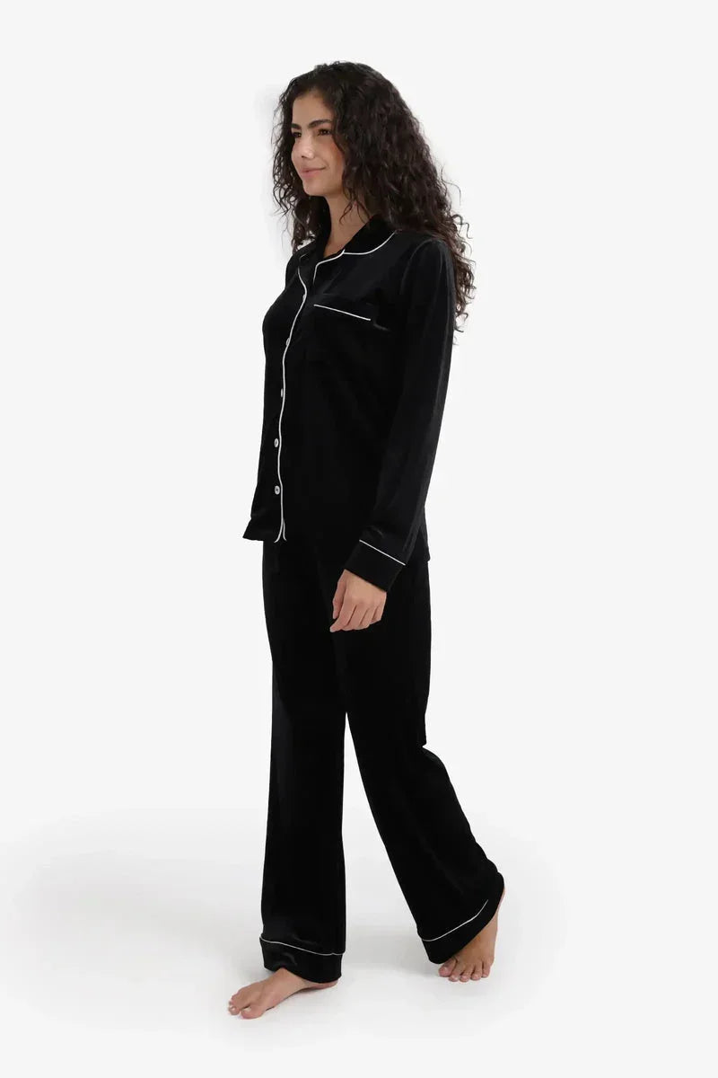 Carina - Classic Velvet Pyjama Set 15