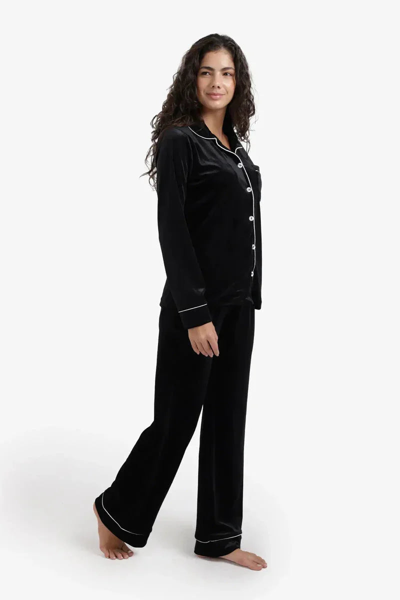 Carina - Classic Velvet Pyjama Set 9
