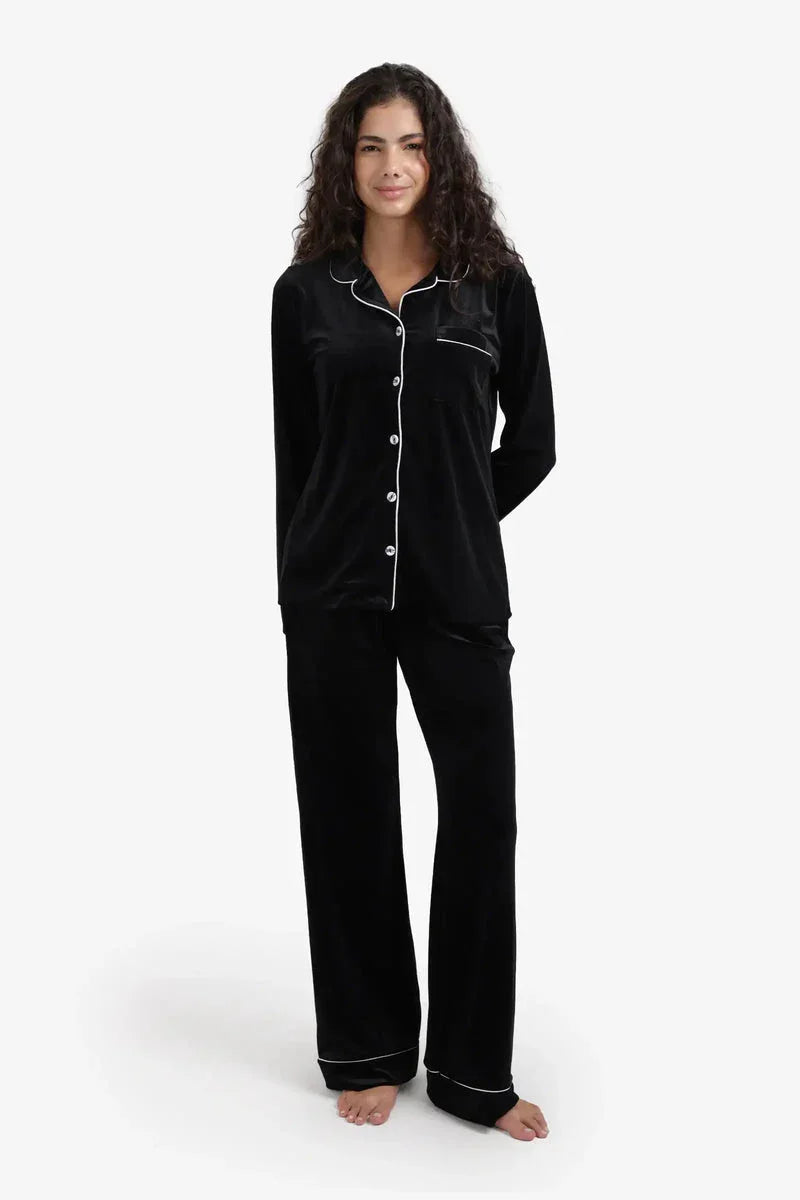 Carina - Classic Velvet Pyjama Set 6