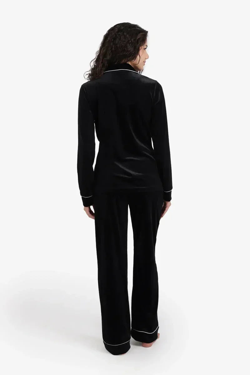 Carina - Classic Velvet Pyjama Set 21