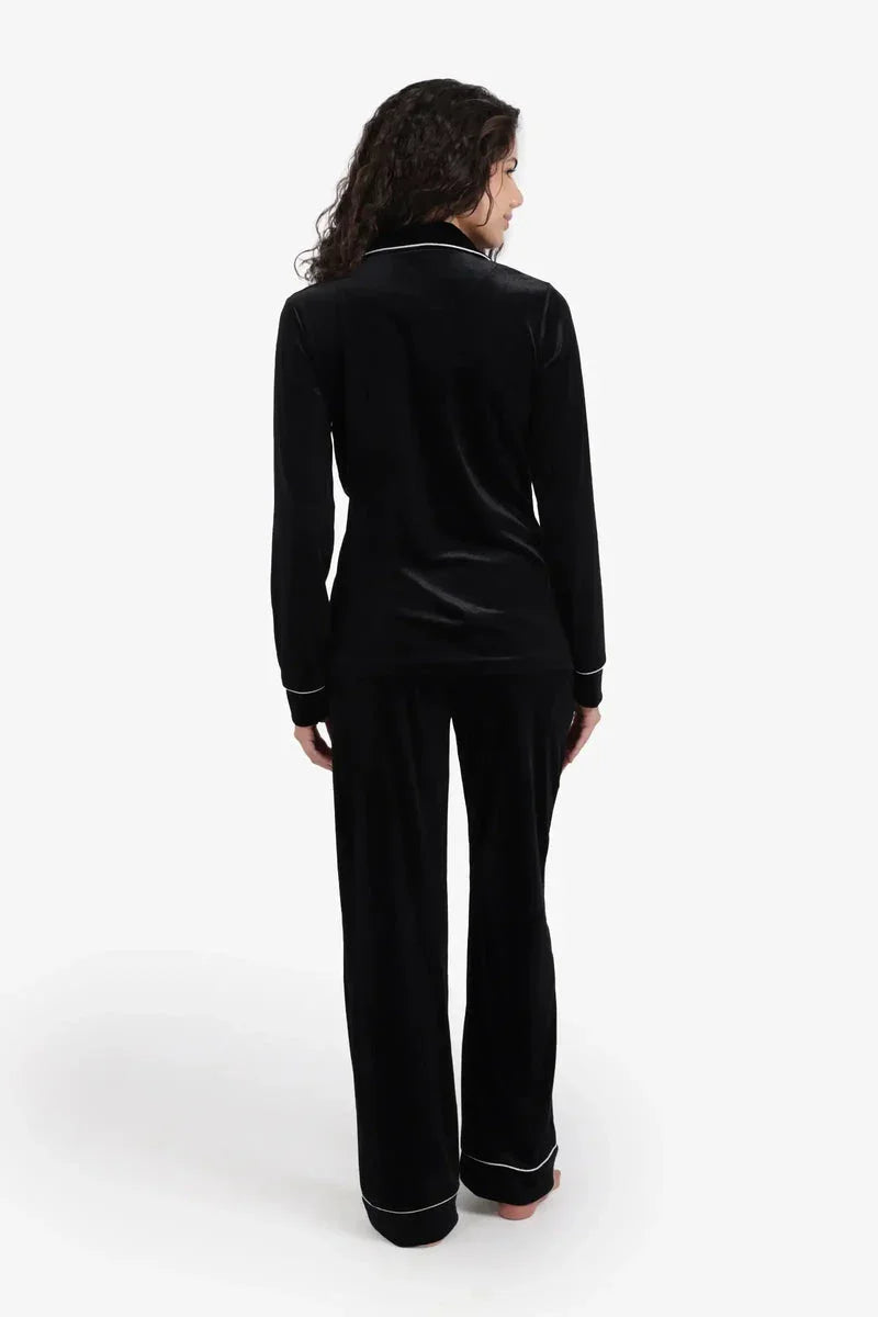 Carina - Classic Velvet Pyjama Set 21