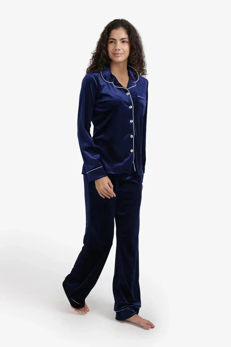 Carina - Classic Velvet Pyjama Set 11
