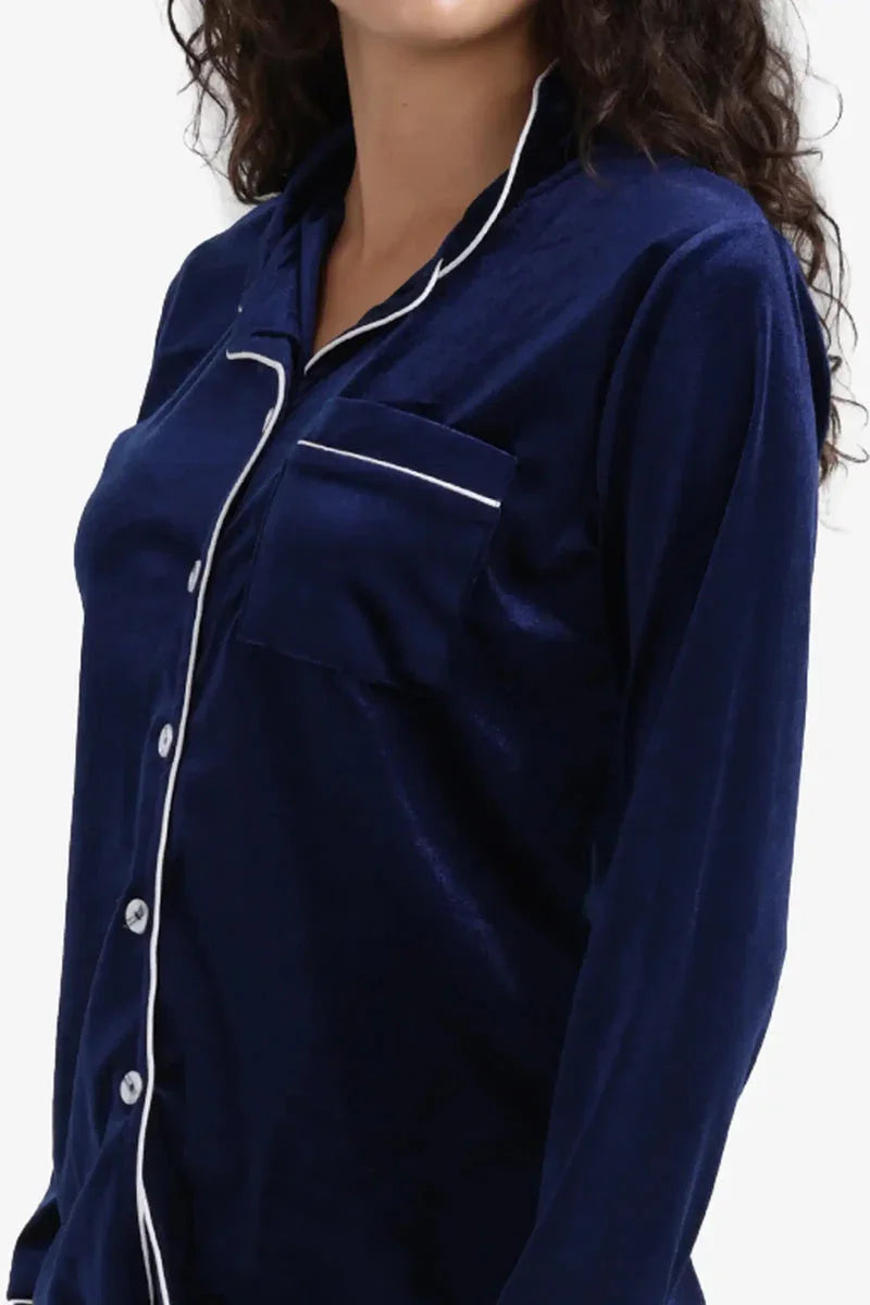 Carina - Classic Velvet Pyjama Set 28