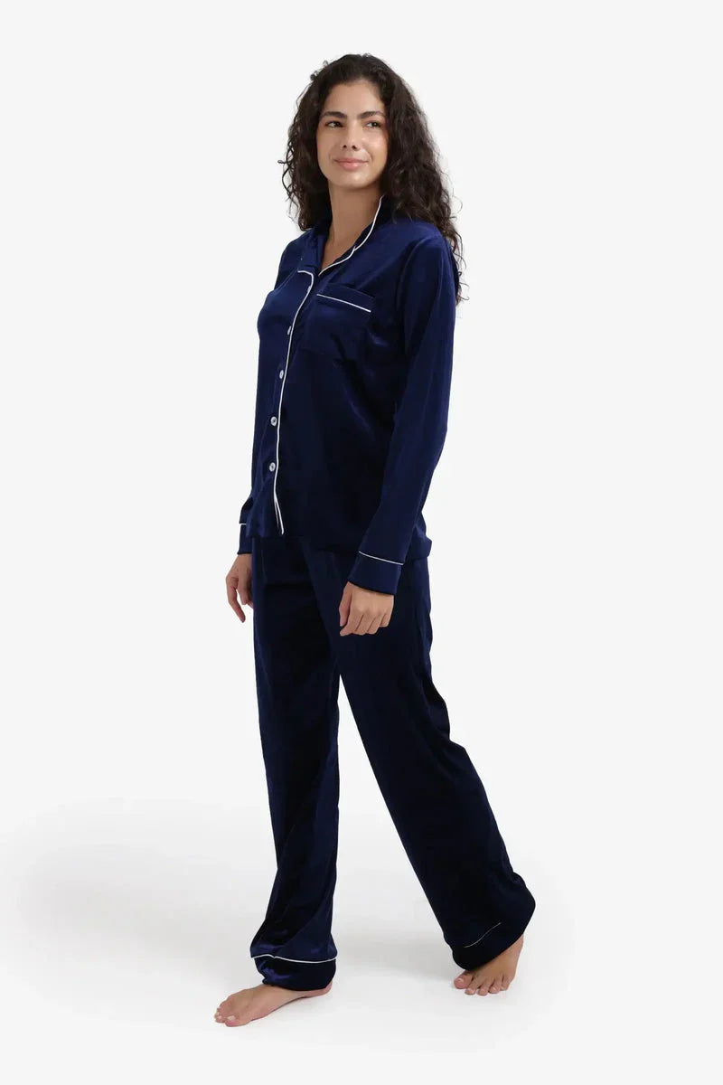 Carina - Classic Velvet Pyjama Set 17