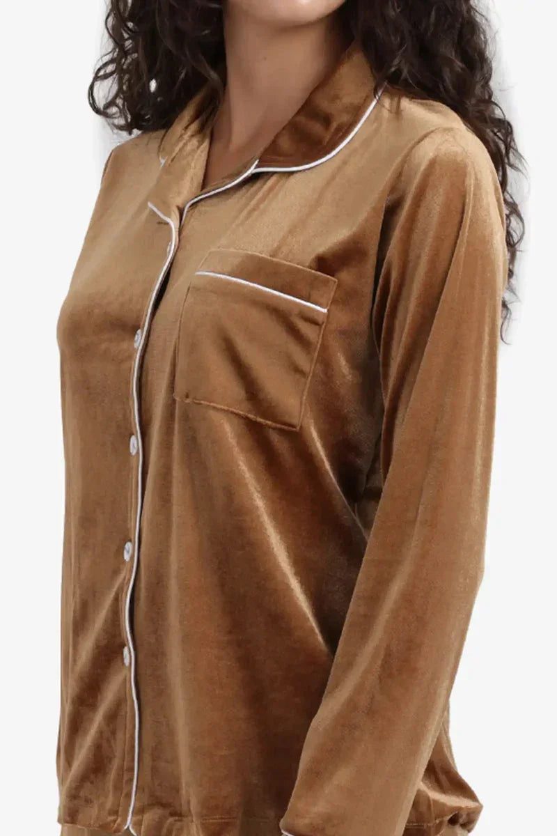 Carina - Classic Velvet Pyjama Set 25