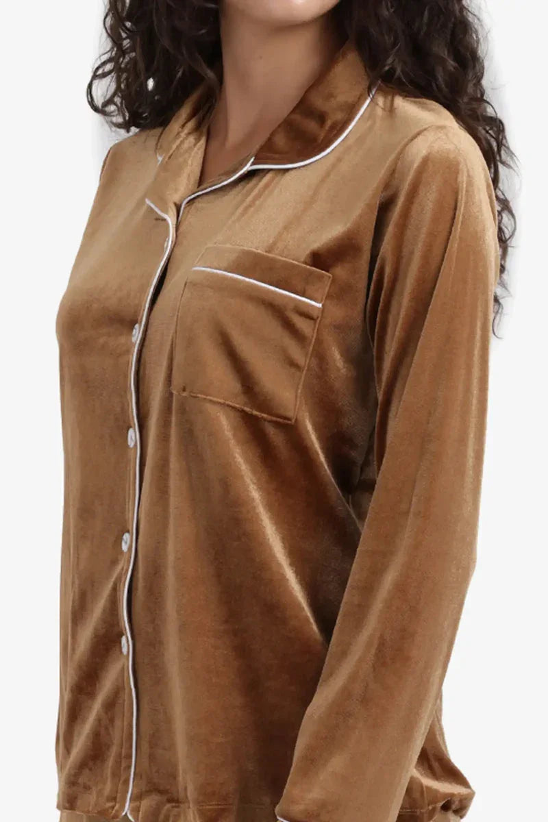 Carina - Classic Velvet Pyjama Set 25