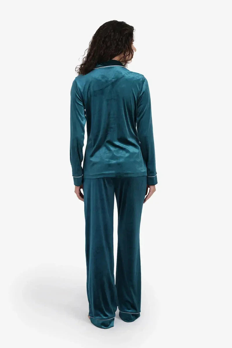 Carina - Classic Velvet Pyjama Set 24