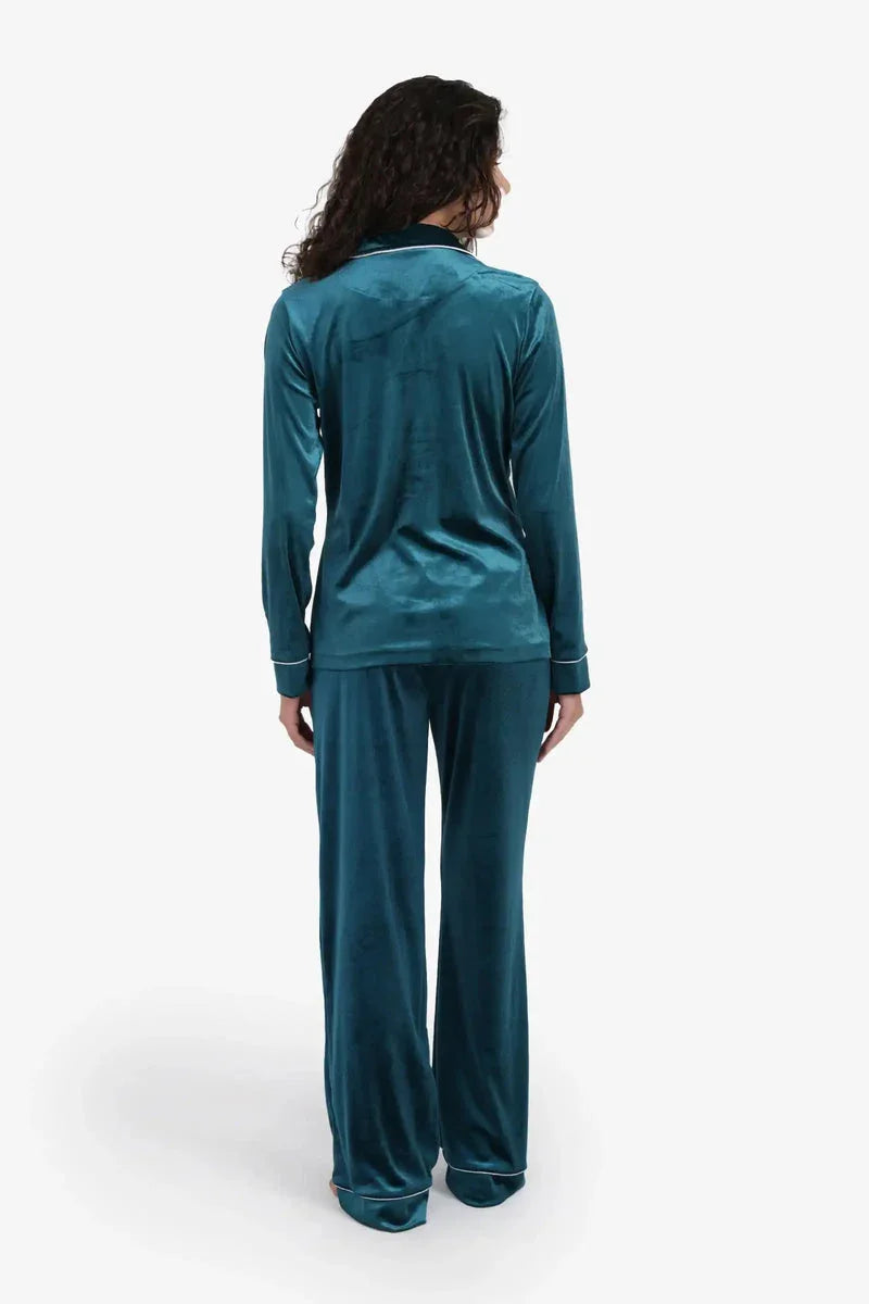 Carina - Classic Velvet Pyjama Set 24