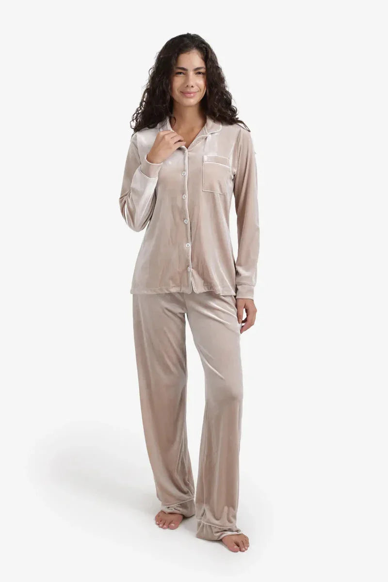 Carina - Classic Velvet Pyjama Set 5