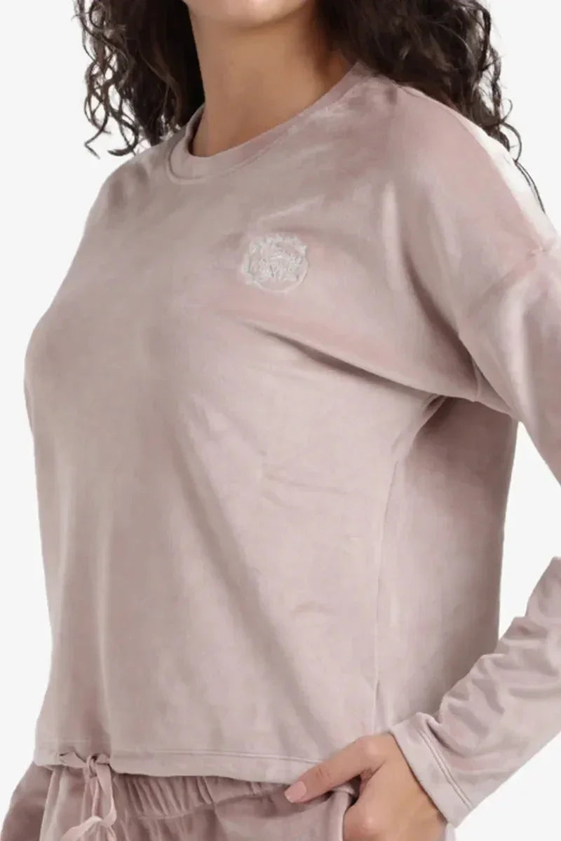 Carina - Embroidered Logo Pyjama Set 13