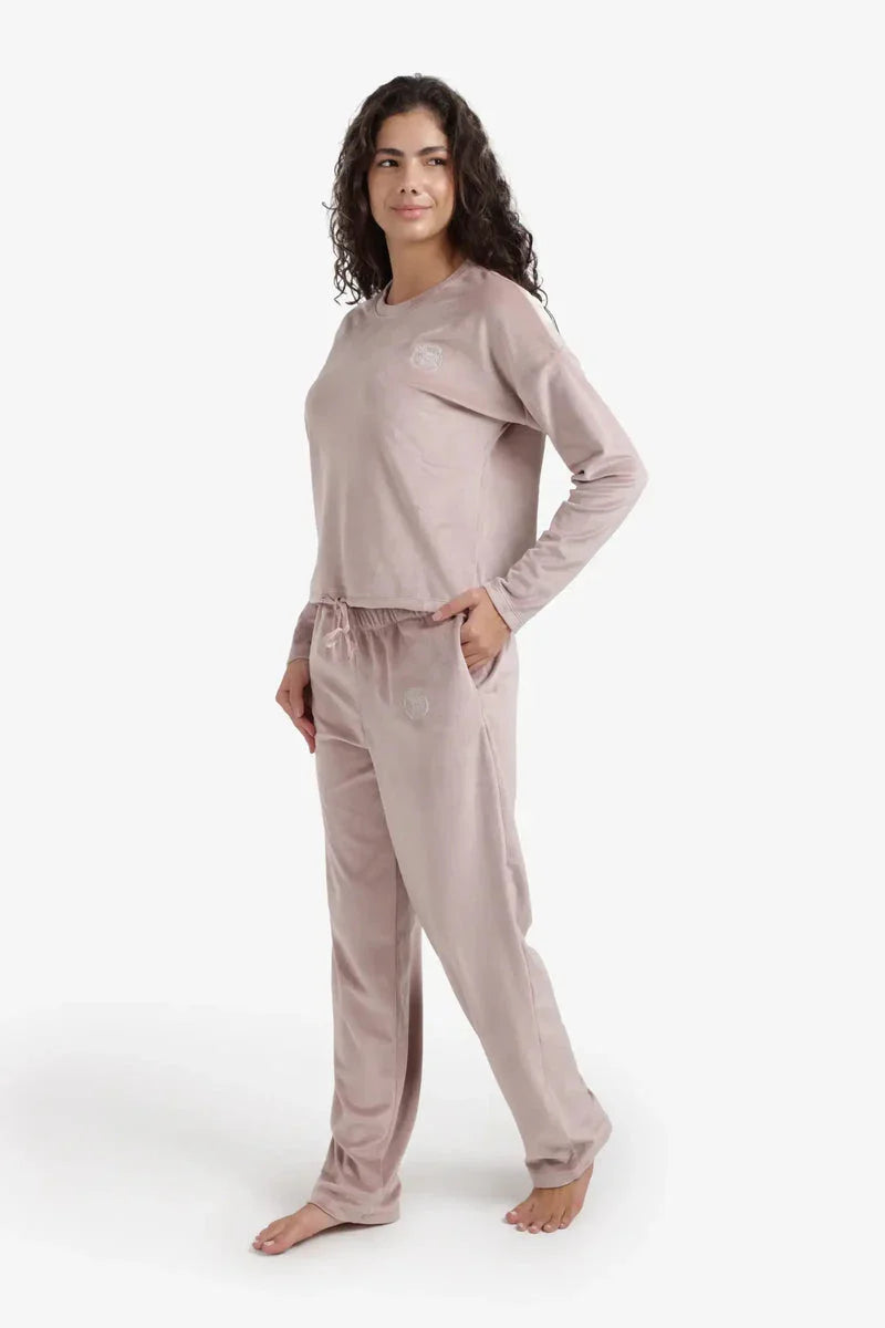 Carina - Embroidered Logo Pyjama Set 6