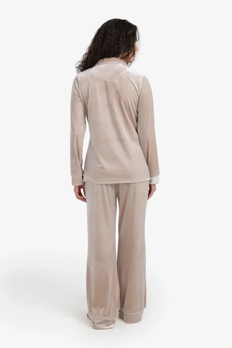 Carina - Embroidered Logo Pyjama Set 12