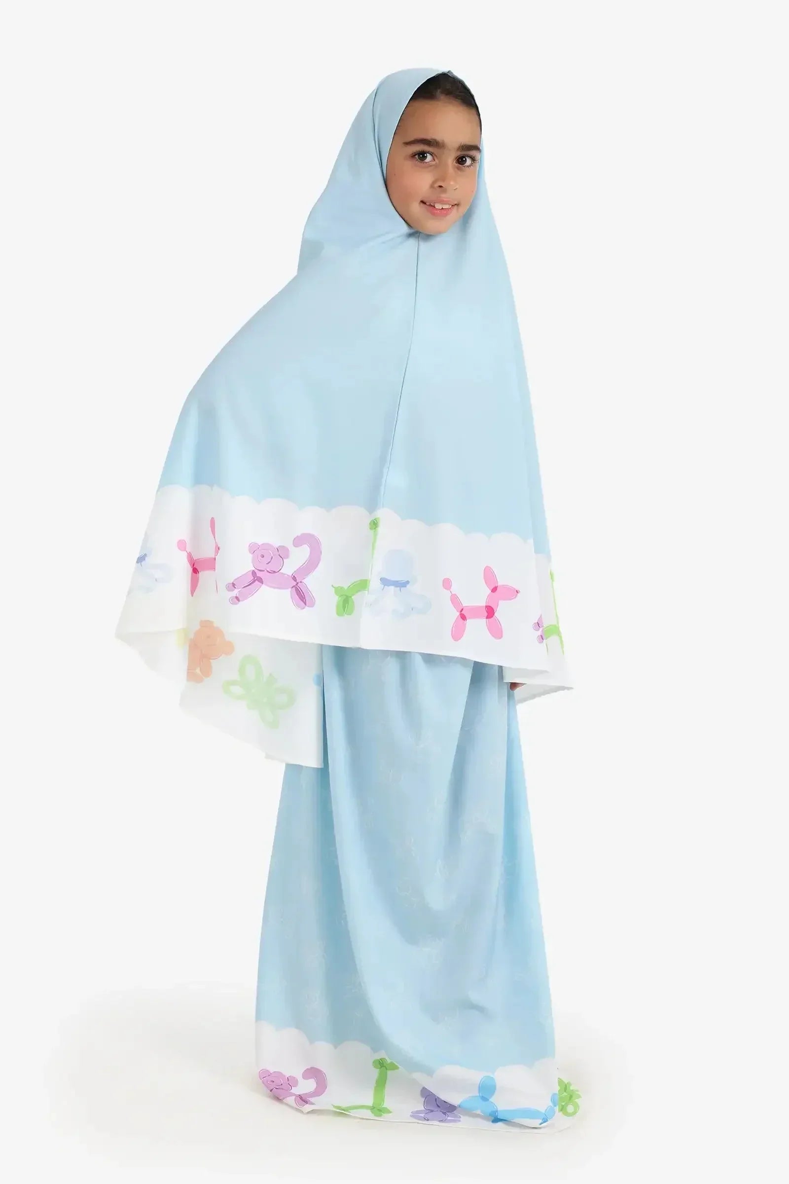 Carina - Girly Prayer Set with Print Trim 6