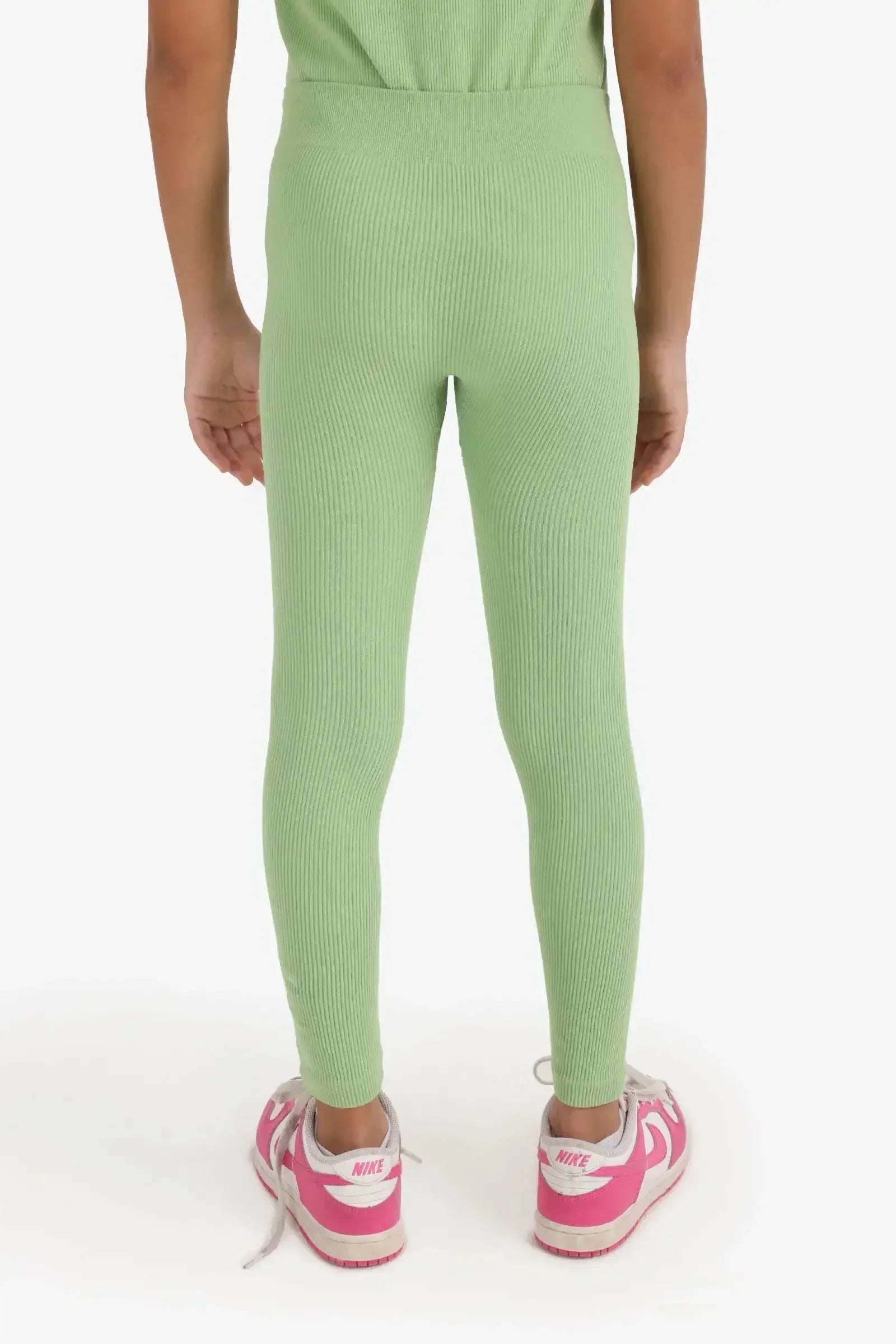 Carina - Girly Ribbed Leggings 3