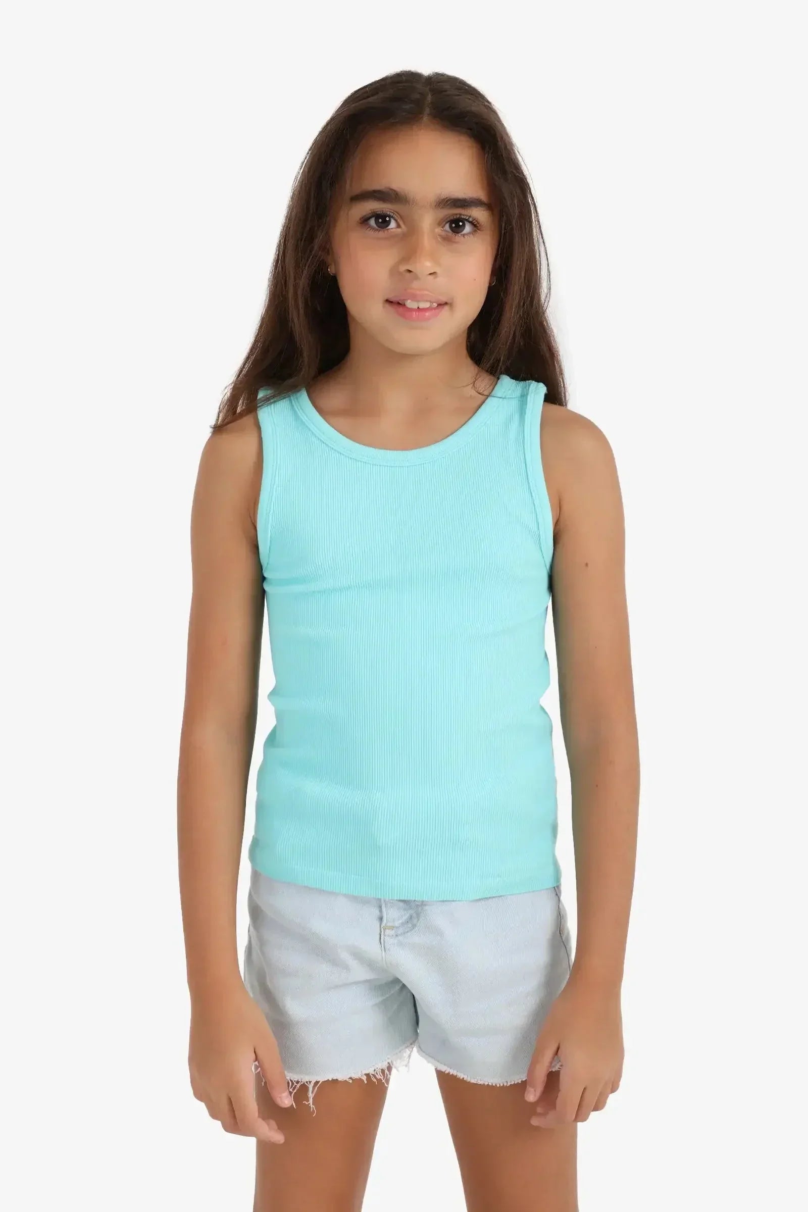 Carina - Girly Ribbed Tank Top 24
