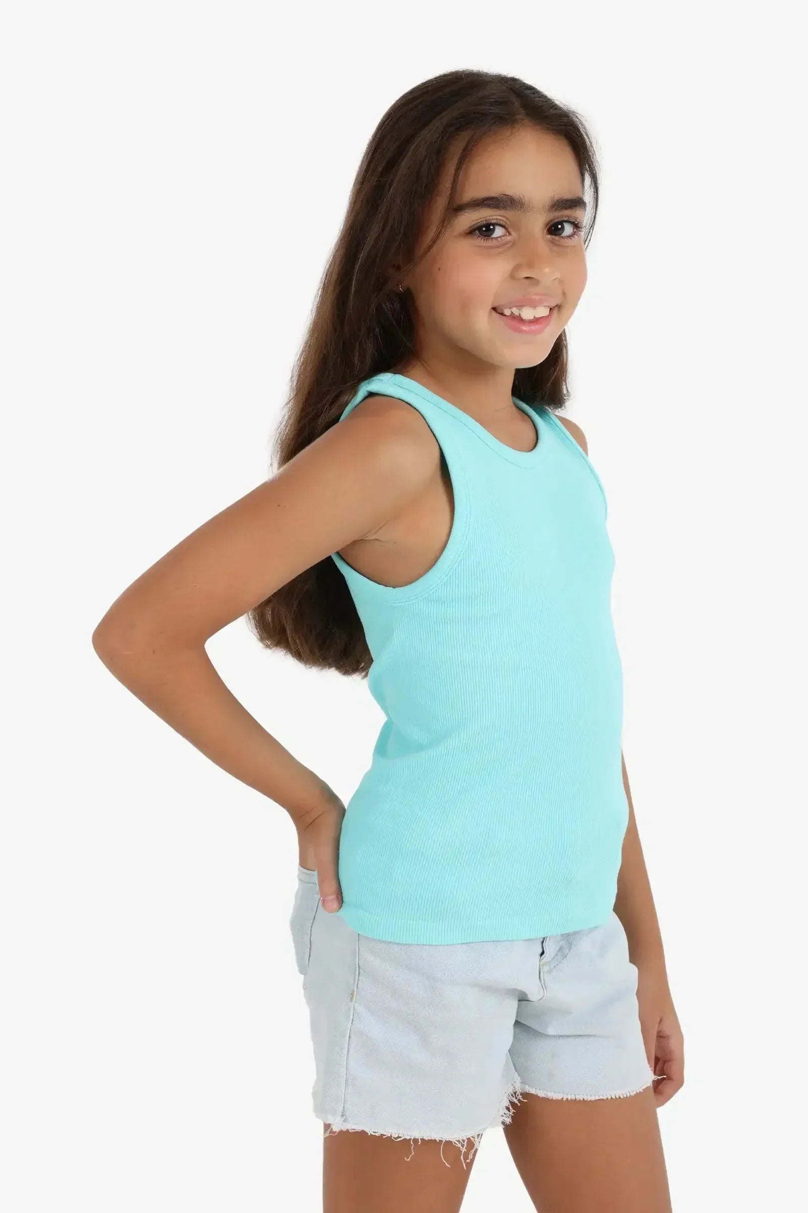 Carina - Girly Ribbed Tank Top 6