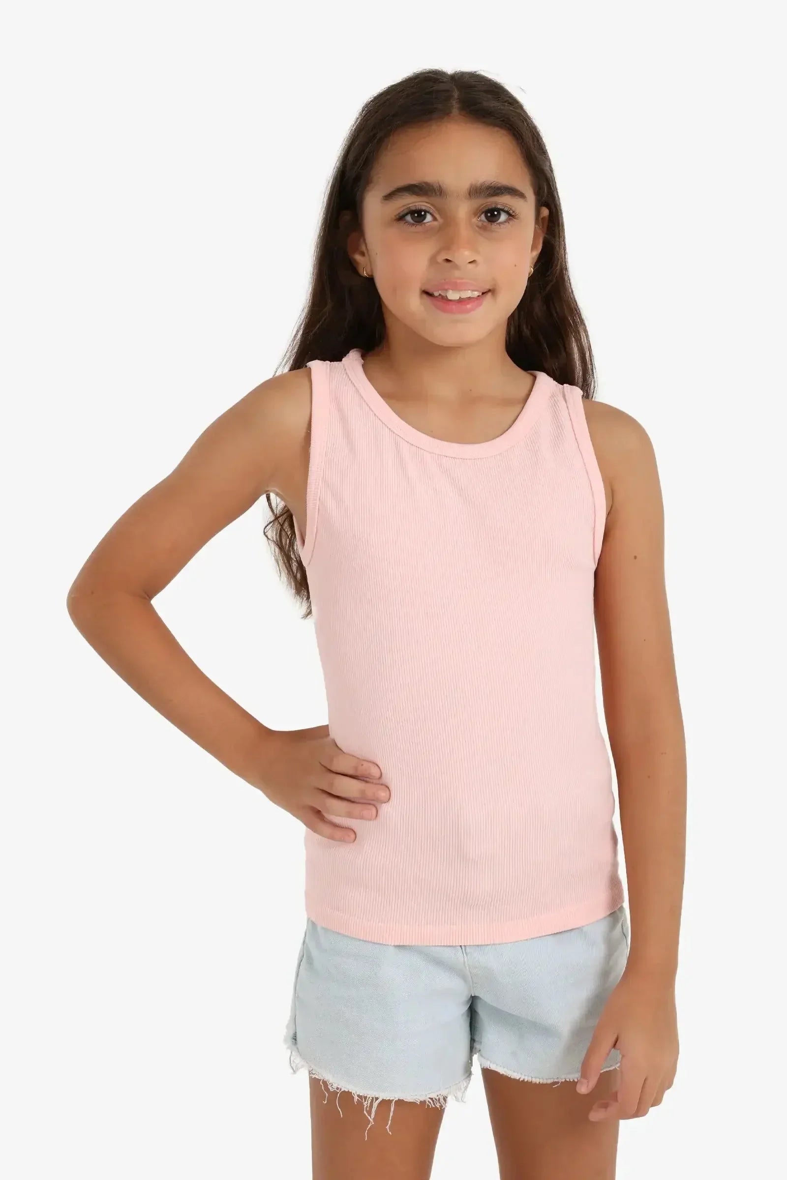 Carina - Girly Ribbed Tank Top 13