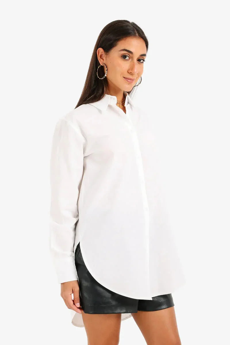 Carina - High-Low Relaxed Shirt 6